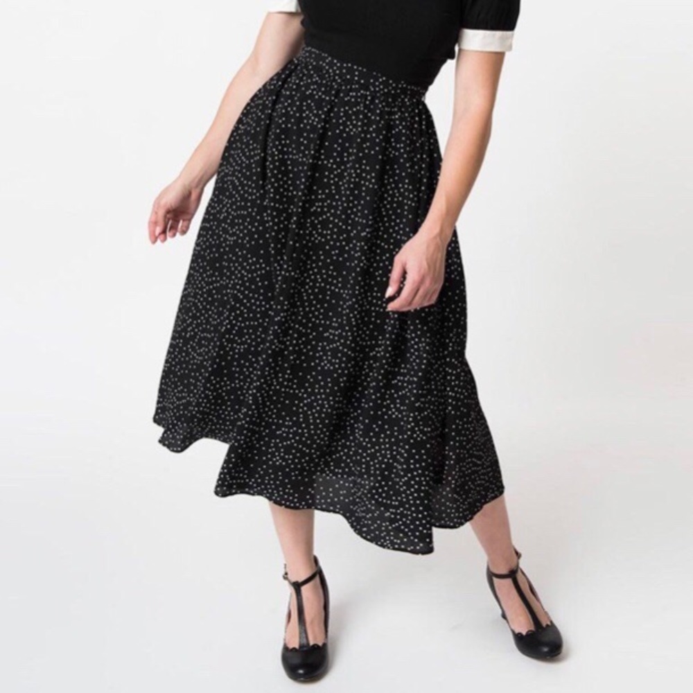 Unique vintage swing skirt